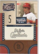 2004 Donruss World Series Playoff All Stars #11 Albert Pujols
