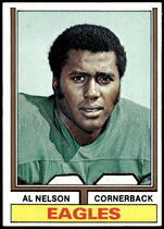 1974 Topps Base Set #73 Al Nelson