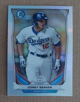 2014 Bowman Chrome Draft Top Prospects Refractor #CTP-41 Corey Seager