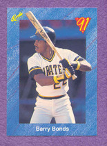 1991 Classic Base Set #T81 Barry Bonds