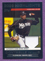 2007 Topps Highlights Relics #HRDWW Dontrelle Willis