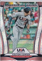 2020 Donruss American Pride USA Baseball Rapture #AP3 Colton Cowser|David Dahl