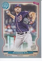 2020 Topps Gypsy Queen Silver #166 Max Scherzer