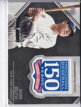 2019 Topps 150th Anniversary Commemorative Patch #AMP-BRU Babe Ruth