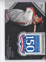 2019 Topps 150th Anniversary Commemorative Patch Series 2 #AMP-SM Stan Musial
