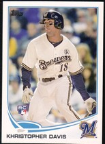 2013 Topps Base Set Series 2 #360 Khristopher Davis