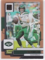 2022 Donruss Clearly Orange #37 Zach Wilson