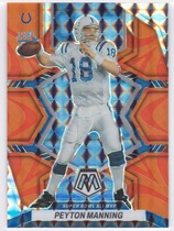 2022 Panini Mosaic Reactive Orange Mosaic #298 Peyton Manning