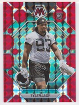 2023 Panini Mosaic Red Mosaic #370 Tyler Lacy