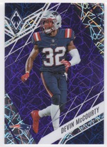 2022 Panini Phoenix Purple Lazer #9 Devin Mccourty
