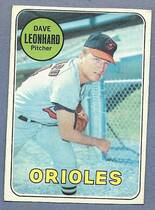 1969 Topps Base Set #228 Dave Leonhard