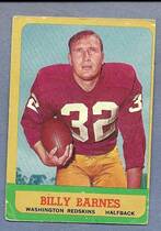 1963 Topps Base Set #160 Billy Barnes
