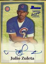 2000 Bowman Autos #37 Julio Zuleta