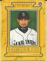 2004 Donruss Diamond Kings Inserts #DK-4 Ichiro Suzuki