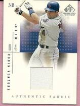 2001 SP Game Used Edition Authentic Fabric #RV Robin Ventura
