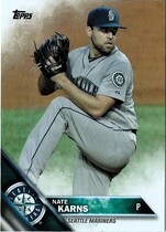 2016 Topps Rainbow Foil Series 2 #539 Nate Karns