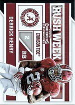 2017 Panini Contenders Draft Picks Rush Week #10 Derrick Henry