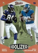 2017 Panini Classics Idolized #1 Odell Beckham Jr.|Randy Moss