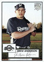 2007 Topps 52 #206 Drew Anderson