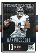 2017 Panini Classics Record Breakers #2 Dak Prescott