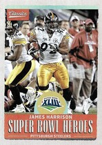 2017 Panini Classics Super Bowl Heroes #SBH-JH James Harrison