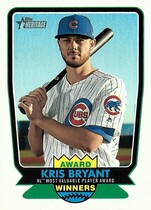 2017 Topps Heritage High Number Award Winners #AW-5 Kris Bryant