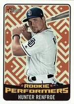 2017 Topps Heritage High Number Rookie Performers #RP-HR Hunter Renfroe