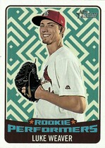 2017 Topps Heritage High Number Rookie Performers #RP-LW Luke Weaver