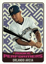 2017 Topps Heritage High Number Rookie Performers #RP-OA Orlando Arcia