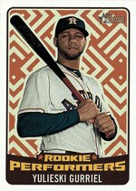 2017 Topps Heritage High Number Rookie Performers #RP-YG Yulieski Gurriel
