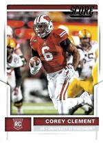 2017 Score Base Set #355 Corey Clement