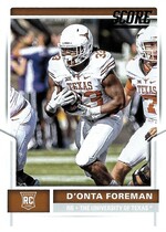 2017 Score Base Set #363 Donta Foreman