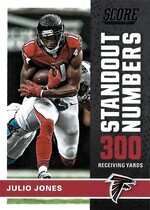 2017 Score Standout Numbers #11 Julio Jones