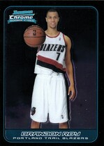 2006 Bowman Chrome #124 Brandon Roy