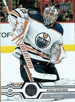 2019 Upper Deck Base Set #191 Mikko Koskinen