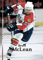 2007 Upper Deck Base Set Series 2 #438 Brett McLean