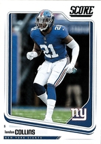 2018 Score Base Set #236 Landon Collins