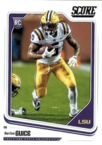 2018 Score Base Set #360 Derrius Guice