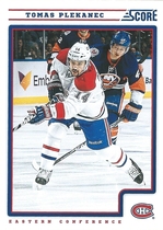 2012 Score Base Set #258 Tomas Plekanec