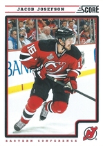 2012 Score Base Set #295 Jacob Josefson