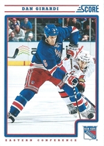 2012 Score Base Set #322 Dan Girardi