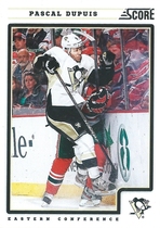 2012 Score Base Set #379 Pascal Dupuis