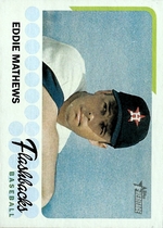 2016 Topps Heritage Baseball Flashbacks #BF-EM Eddie Mathews