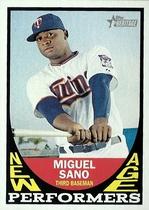 2016 Topps Heritage New Age Performers #NAP-MSA Miguel Sano