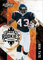 2010 Score Hot Rookies #14 Ben Tate