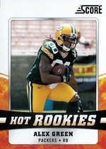 2011 Score Hot Rookies #2 Alex Green