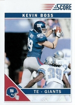 2011 Score Base Set #193 Kevin Boss