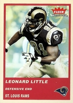 2004 Fleer Tradition #260 Leonard Little