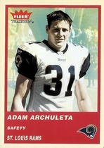 2004 Fleer Tradition #275 Adam Archuleta