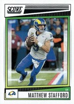 2022 Score Base Set #155 Matthew Stafford